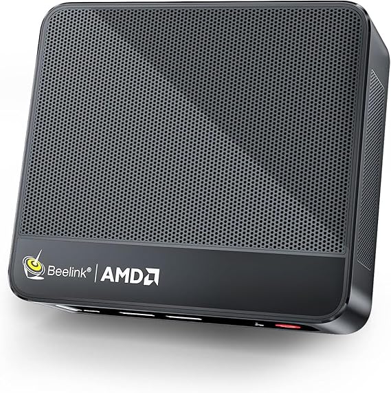 Beelink Mini PC, SER5 AMD Ryzen 5 5500U(7nm, 6C/12T) up to 4.0GHz | Mini Computer 16GB DDR4 RAM 500GB NVME SSD, Micro PC 4K@60Hz Dual Display, WiFi6/BT5.2/HTPC/W-11 Pro