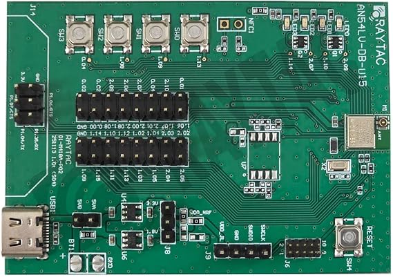 AN54LV-DB-U15 Nordic nRF54L15 Module Demo Board Dev Kit 32 GPIO Bluetooth Module FCC IC CE Telec KC SRRC (u.FL Conector)