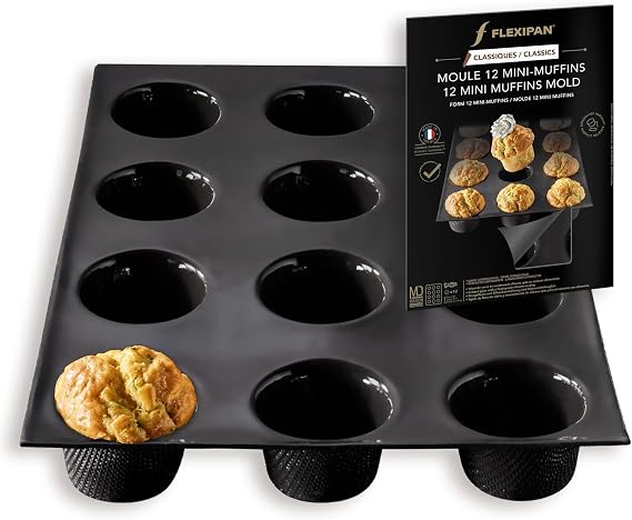 Silpat Flexipan 12 Mini-Muffins Mold (Pack of 6)