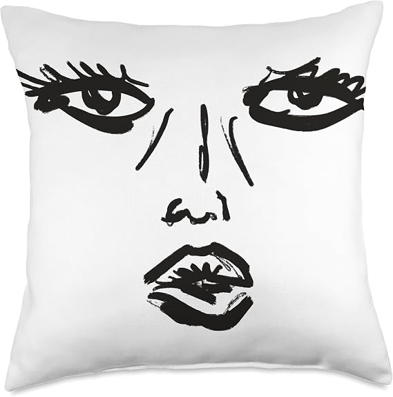 beauty sleep Throw Pillow