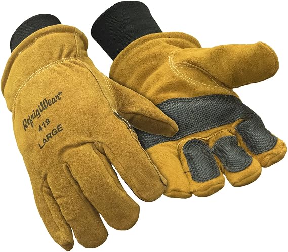 RefrigiWear Double Insulated Cowhide Leather Work Glove,30F Comfort Rating