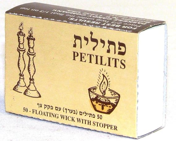 Floating Wicks - Petilits With Stopper, 50/Pack