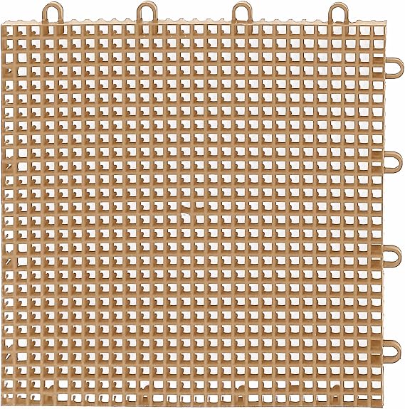 IncStores 5/8 Inch Thick Outdoor Basketball Court Flooring | Build the Ultimate Space for Basketball, Tennis, and More with Weatherproof Plastic Floor Tiles