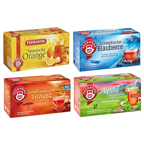 Teekanne Country Tea Set - Fruit Tea & Herbal Tea Blends