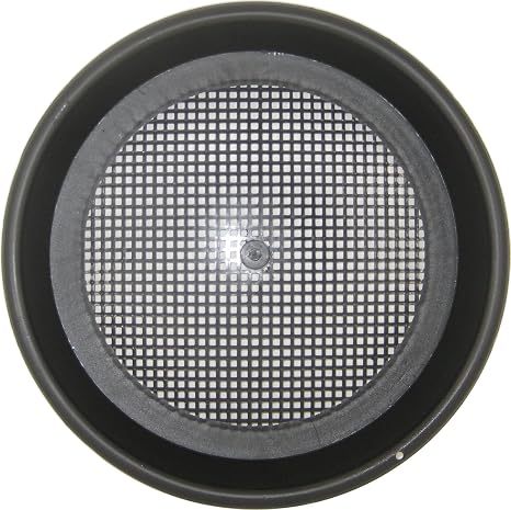 Raytech 23-205 1/4" Polymer Manual Sifting Screen, 0.25 Cubic feet Volume Capacity, 14-1/2" Diameter x 2-1/2" Depth