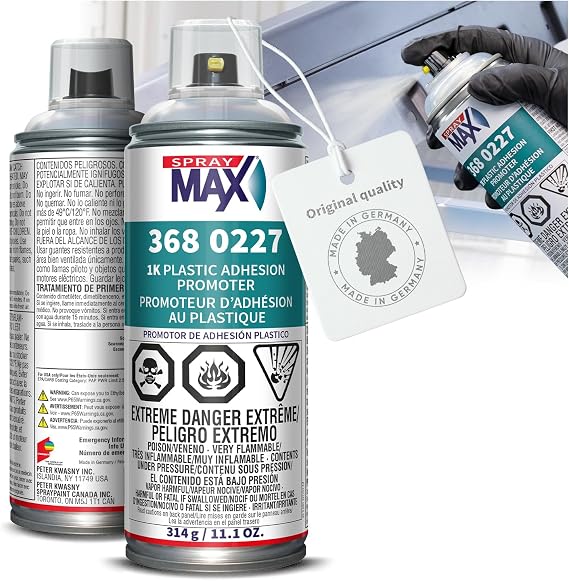 SprayMax 1K Plastic Adhesion Promoter Clear | Adhesion Promoter for Plastic