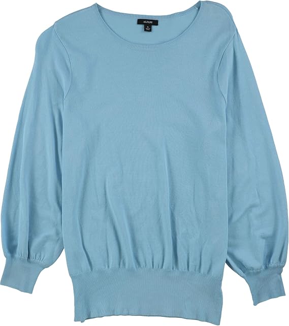 Alfani Womens Bishop Sleeve Pullover Sweater