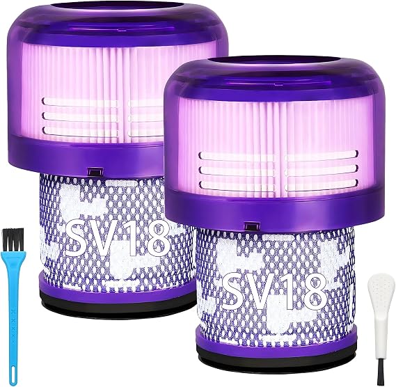 SV18 Filter Replacement Compatible with Dyson Digital Slim SV18 / V10 Spare Cordless Vacuum, Compare to Part 970612-01