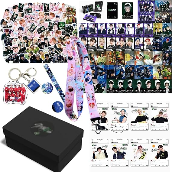 KPOPBP 161 PCS New Album ODDINARY Photocard Laptop Sticker Merchandise Gift Box Set for SKZ Fans