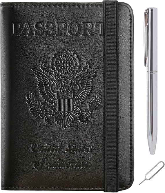 Passport Holder, Travel Essentials, Passport Cover, RFID Travel Wallet