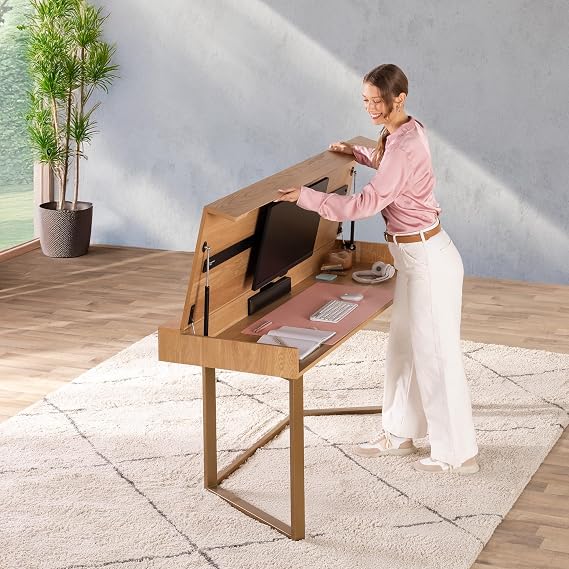 Transformer Table to Desk, Natural