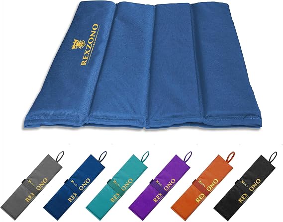 Compact Folding Sit Mat - Waterproof, Moisture-Resistant, Portable Sitting Cushion. Thermally Insulated Seat Pad for Outdoor Camping, Hiking, Picnics, Fishing, Parks and Playgrounds