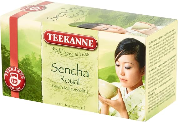 Teekanne Sencha Royal Green Tea Exotic Fruit Herbal Tea Infusion 20 Teabags