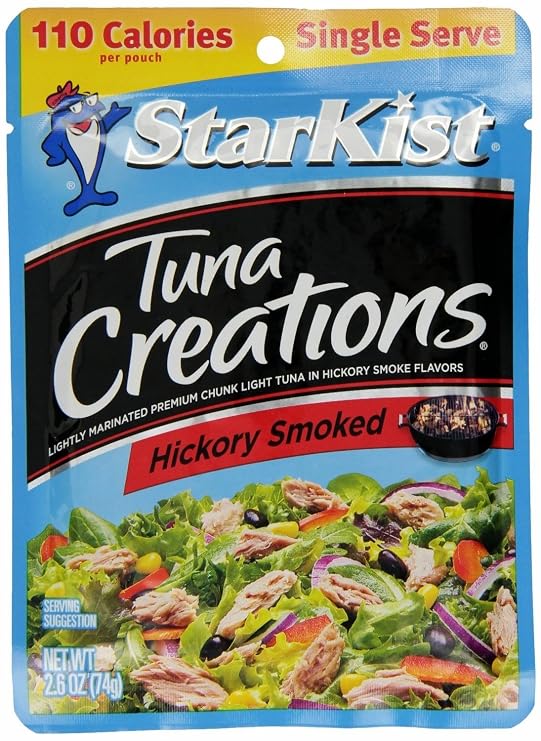 Starkist Tuna Creations, Hickory Smoked, Single Serve 2.6-Ounce Pouch (Pack of 8)