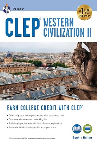 CLEP Western Civilization II Book + Online (CLEP Test Preparation)