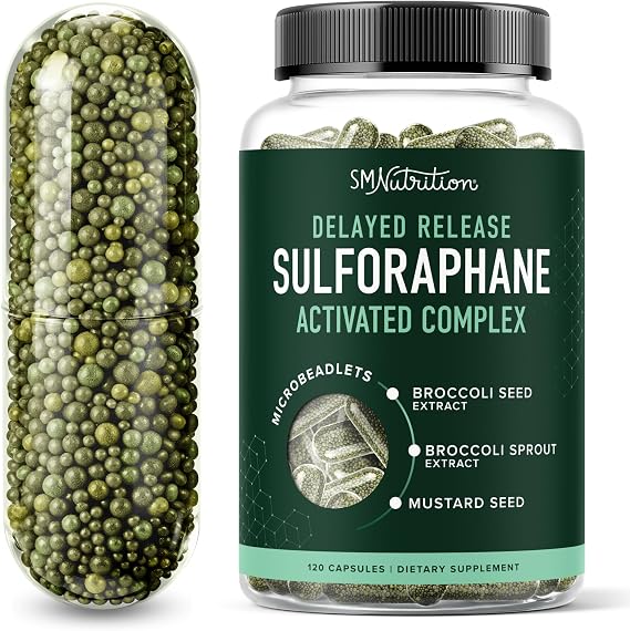 50MG Sulforaphane Supplement from Broccoli Sprouts, Doctor-Formulated