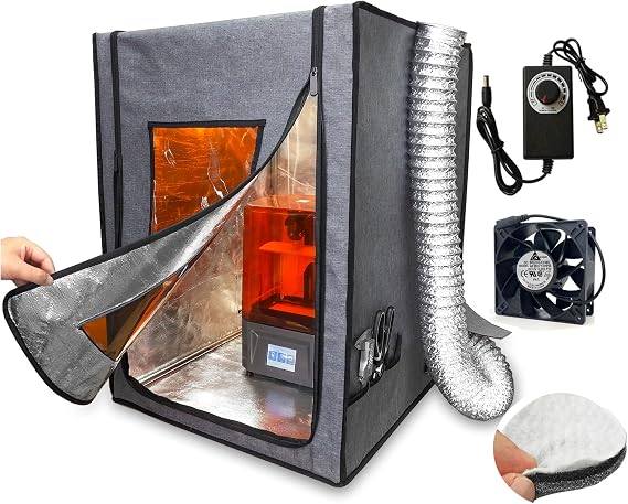 Multifunctional 3D Printer Enclosure Ventilation Eliminate Odors Tent Cover