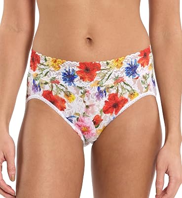 hanky panky Womens Printed Signature Lace French Briefs
