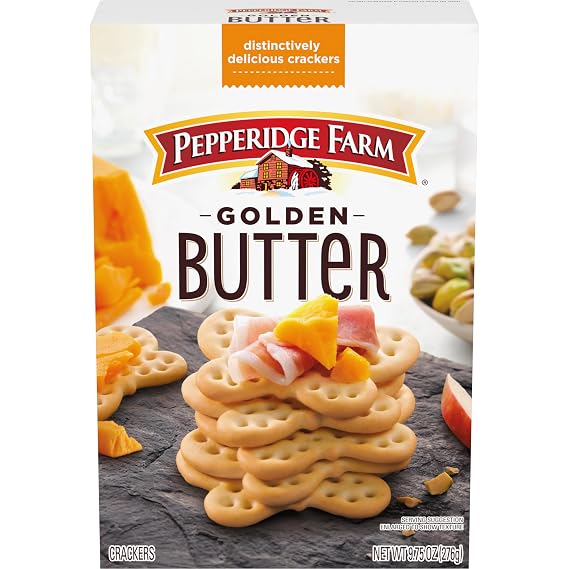 Pepperidge Farm Golden Butter Crackers, 9.75 Oz Box