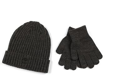 Timberland Boys Cuffed Hat & Magic Glove Gift Set