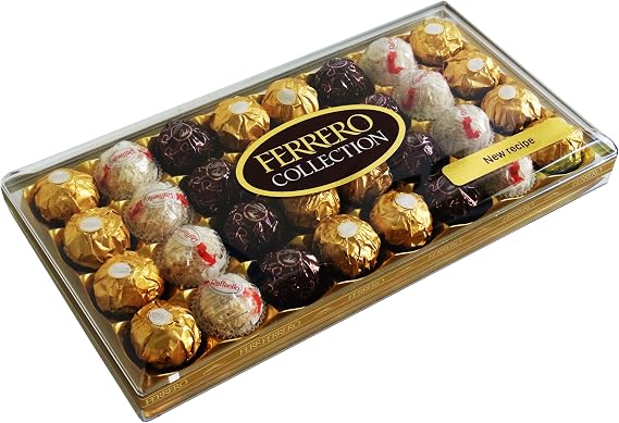 Ferrero Collection with Ferrero Rocher, Ferrero Rondnoir and Raffaello 359g (pack of 1)
