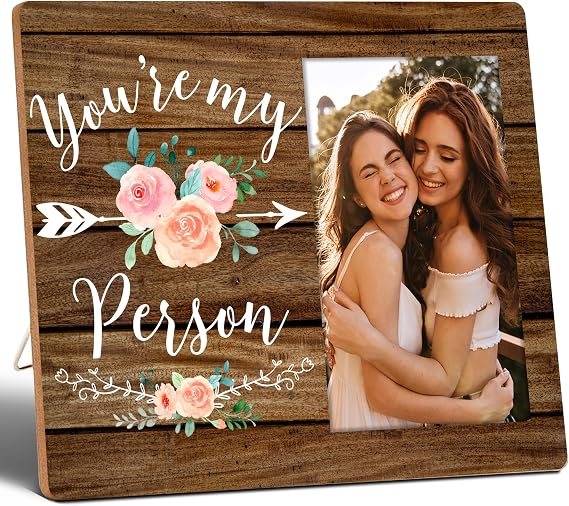 BFF Picture Frame, Fits 4x6 Inch Photo(008)